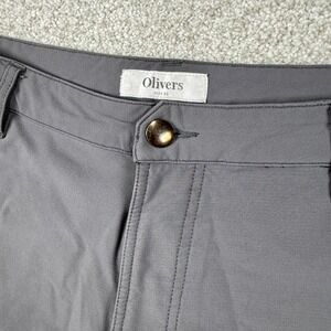 Olivers All Over Shorts Mens Size 33 Charcoal Grey Stretch Performance Active
